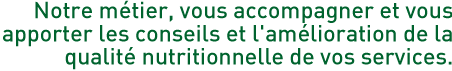 Services et conseils